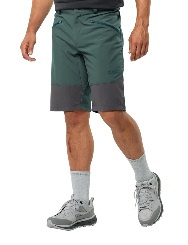 Jack Wolfskin Men's Hiking Alpine Short M, Jade-Green, 58 (EU)