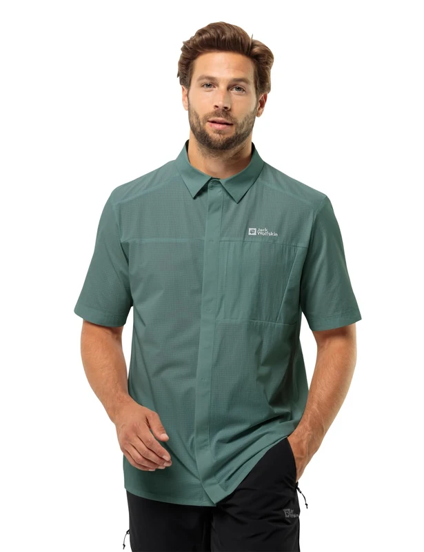 Jack Wolfskin Vandra S/S Shirt M Jade-Green