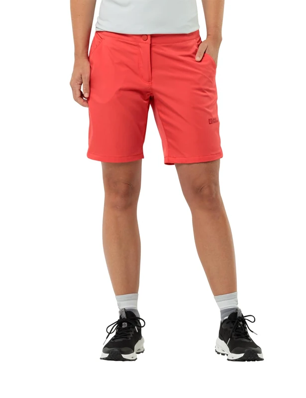 Jack Wolfskin Hiking Alpine Shorts W Vibrant Red