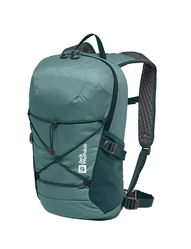 Jack Wolfskin CYROX SHAPE 15, Unisex Hiking Backpack, jade green, ONE SIZE -