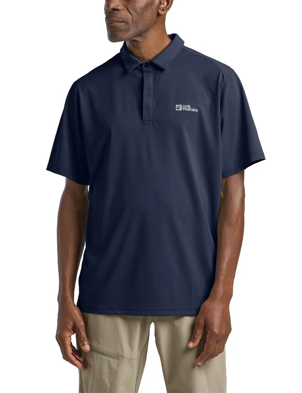 Jack Wolfskin Delgami Polo M, Night Blue, XXL