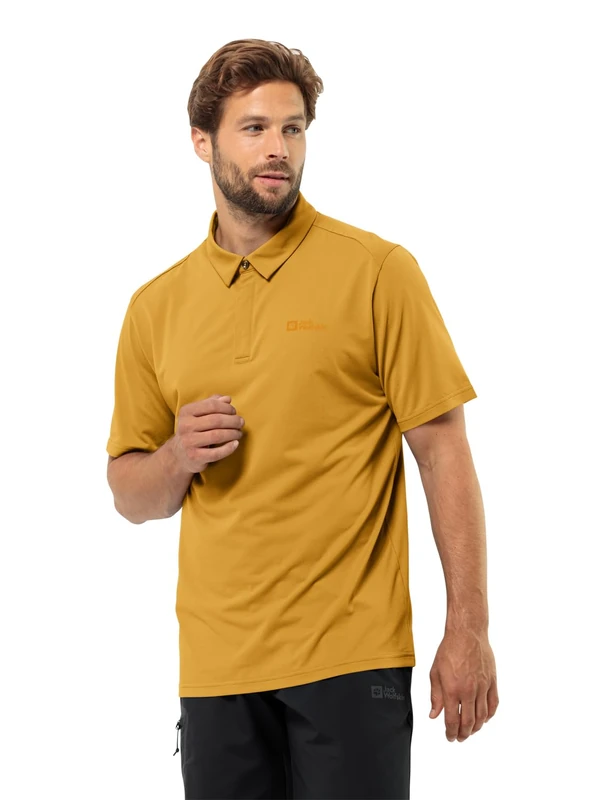 Jack Wolfskin Delgami Polo M, Curry, M