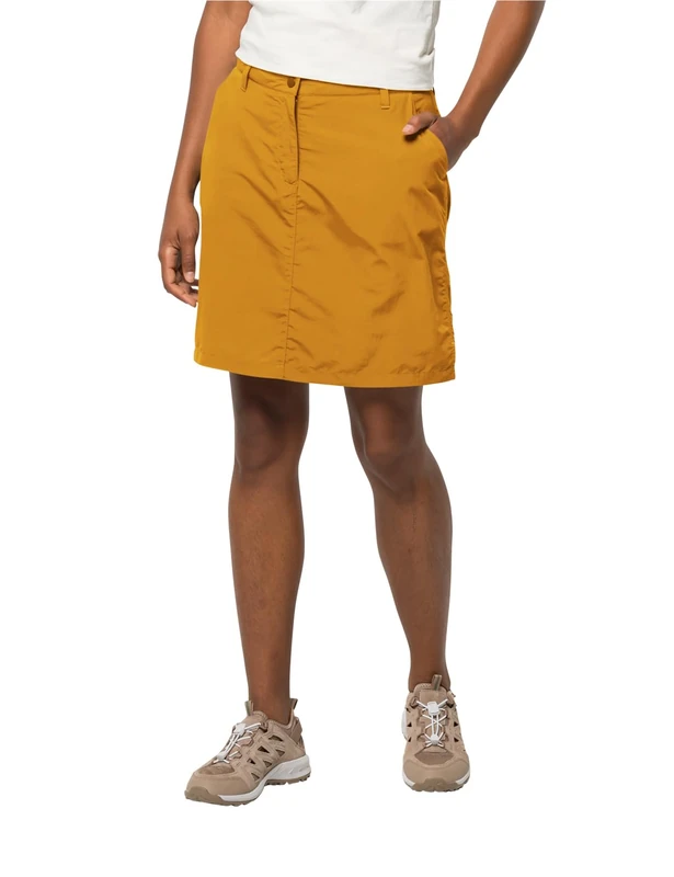 Jack Wolfskin Kalahari Skort W, Curry, 16