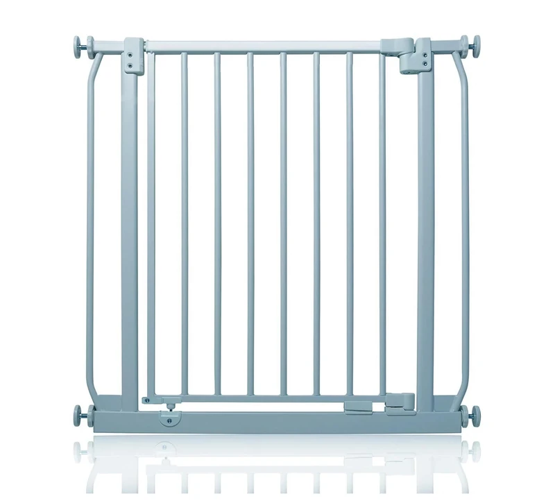 Safetots Elite Pressure Narrow Safety Gate, 65.5cm - 74.5cm, Matt Grey, Narrow Pressure Fit Stair Gate, Baby Gate for Doors Hallways and Spaces, Safety Barrier, Easy Installation