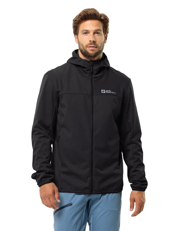 Jack Wolfskin Feldberg Hoodie M Black