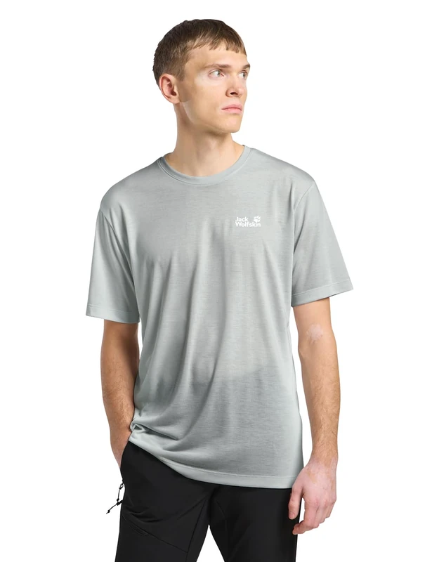 Jack Wolfskin VONNAN S/S T M Cool Grey