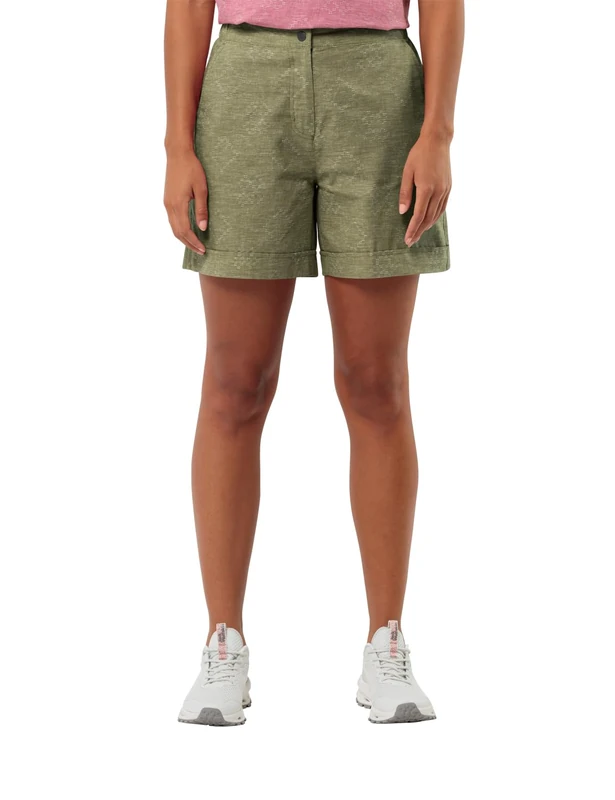 Jack Wolfskin Karana Shorts W, Bay Leaf, M