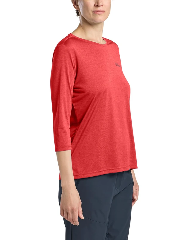 Jack Wolfskin Crossstrail 3/4 T W Vibrant Red