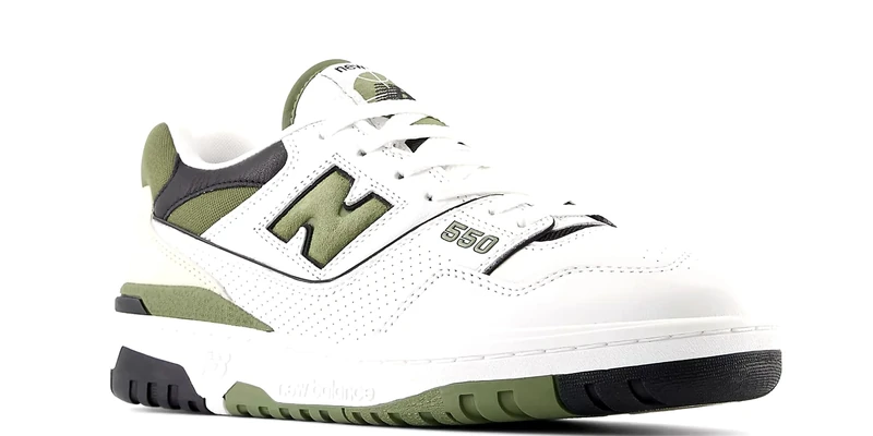 New Balance BB550DOB 550 Men White Dark Olivine Black Bb550dob UK 10