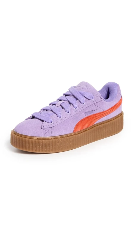 PUMA Women's Creeper Fenty Sneakers, Purple, 5.5 UK