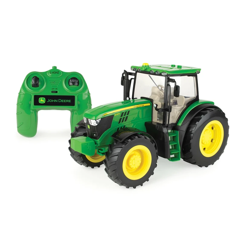 Britains Big Farm John Deere 120879 Big Farm-47486 Radio 6190r Toy Remote Control Tractor, Multicolor, Medium