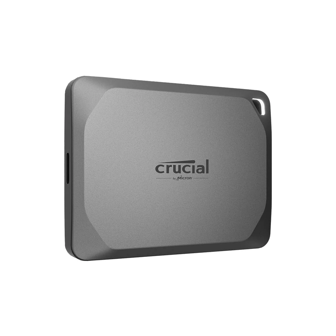Crucial X9 Pro 1TB Portable External SSD - Up to 1050MB/s Read/Write, External Solid State Drive, IP55 Water and Dust Resistant, USB-C 3.2 - CT1000X9PROSSD902