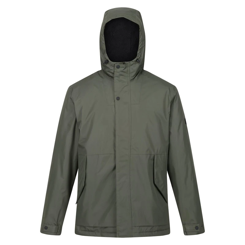 Regatta Mens Sterlings IV Waterproof Winter Jacket Green