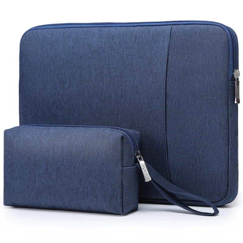 HYZUO 15-16" Laptop Sleeve for MacBook Pro 16 & Surface Book 15 - Navy