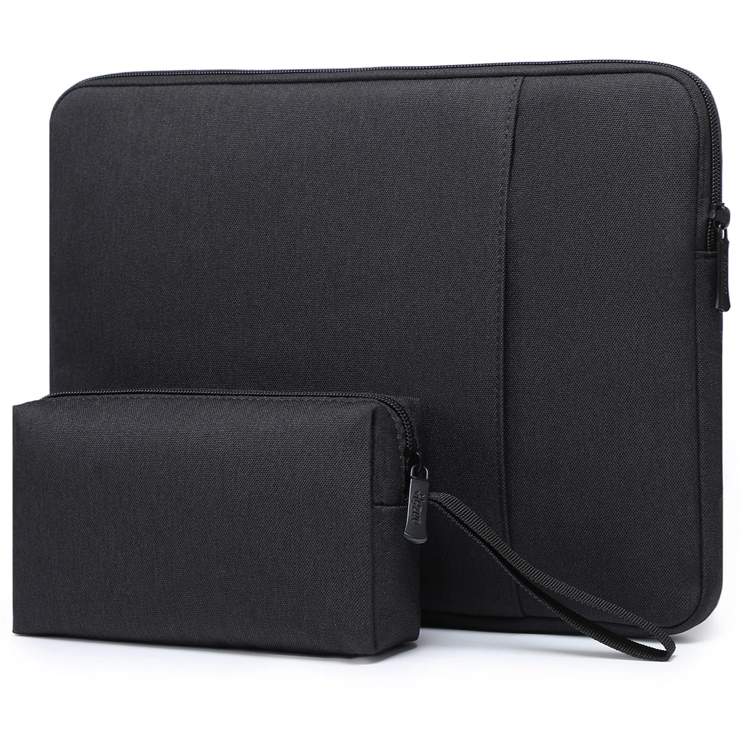 HYZUO 15-16 Inch Laptop Sleeve Bag Set for MacBook Pro 16 M4/M3/M2/M1 Pro/Max, 15" Surface Book, NoteBook Case for 15" 15.6" HP Dell Lenovo ThinkBook Asus Acer Samsung HUAWEI, Black