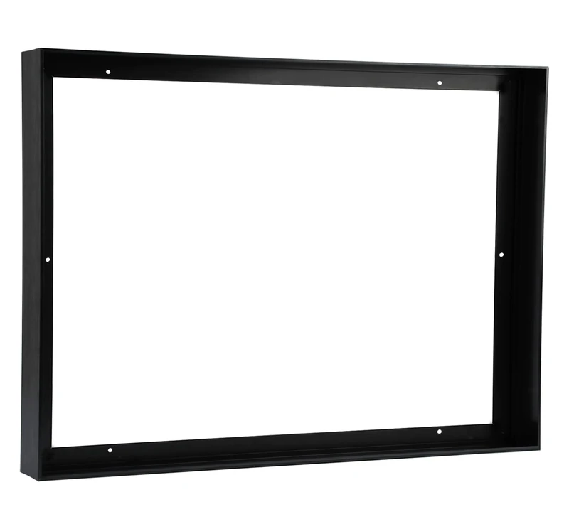 Akfado Canvas Frame for 36x36 Oil Paintings, DIY Metal Canvas Floater Frame for Home Office Gallery Wall Art, Larger Floating Frame for Landscape or Portrait (Black)