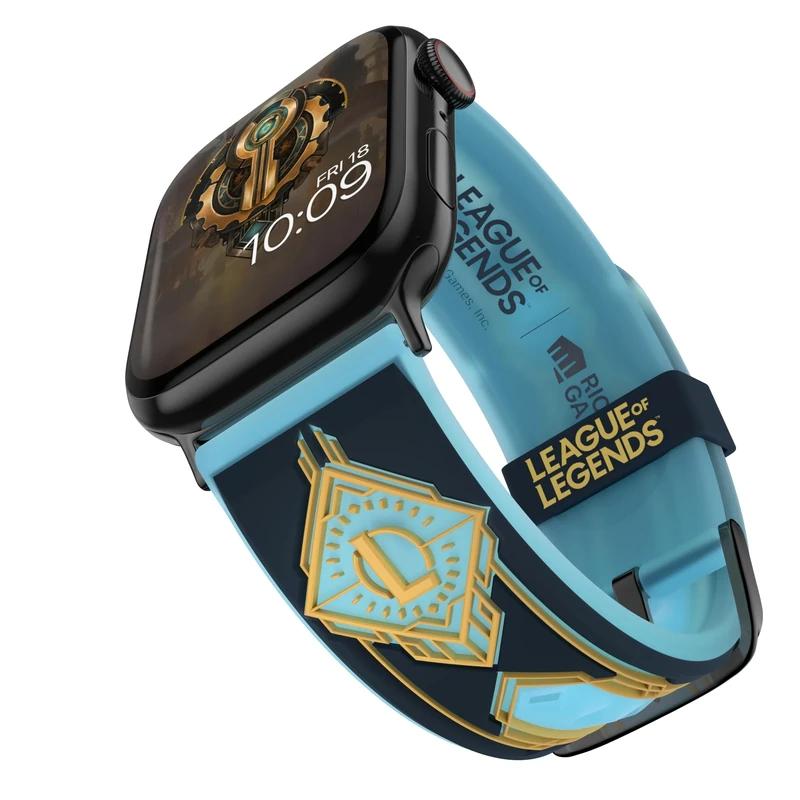 MobyFox League of Legends Smartwatch Band - Officially Licensed, Compatible with Every Size & Series of Apple Watch (watch not included) - Hextech Magic - Image 1