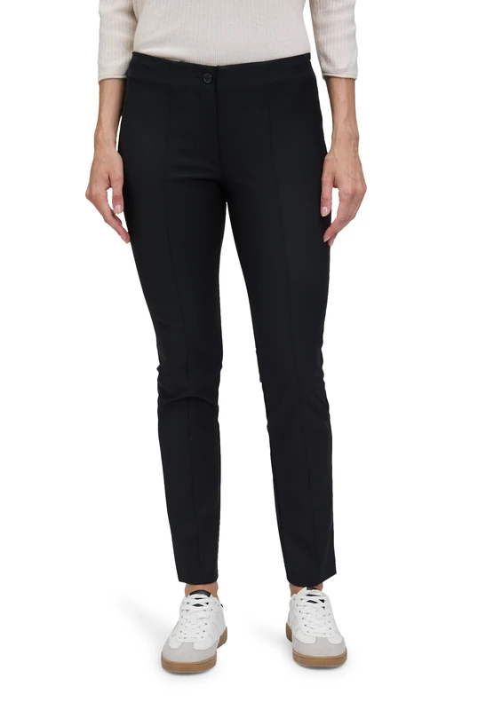 Betty Barclay Women's Business Trousers Slim Fit, Black, 44 W