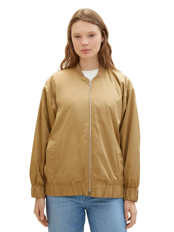 TOM TAILOR Denim Women's Jacket, 31262 - Apple Cinnamon Brown, L