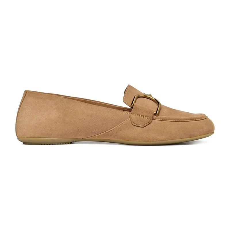 Geox Women's D Palmaria J Loafer Flat, Cognac, 7 UK - Image 1