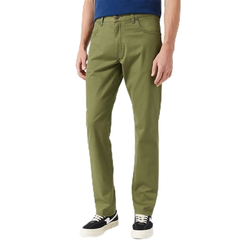 Wrangler Men's Greensboro Pants, Olive, 36W / 34L
