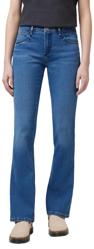 Wrangler Women's Bootcut Jeans, Camellia, 30W / 32L