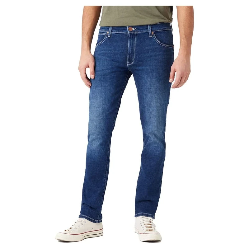 Wrangler Herren Jeans Larston, Slim Tapered Fit, Tapered Leg