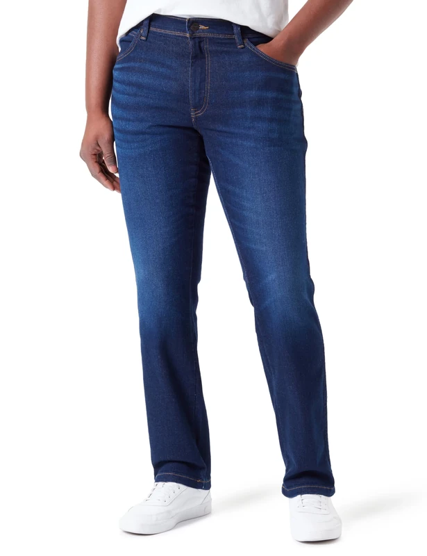 Wrangler Men's Larston Jeans, Night Shade, 36W / 32L