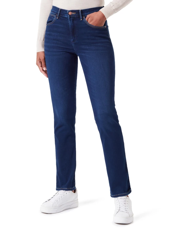 Wrangler Women's Slim Jeans, Night Shade, 38W / 32L