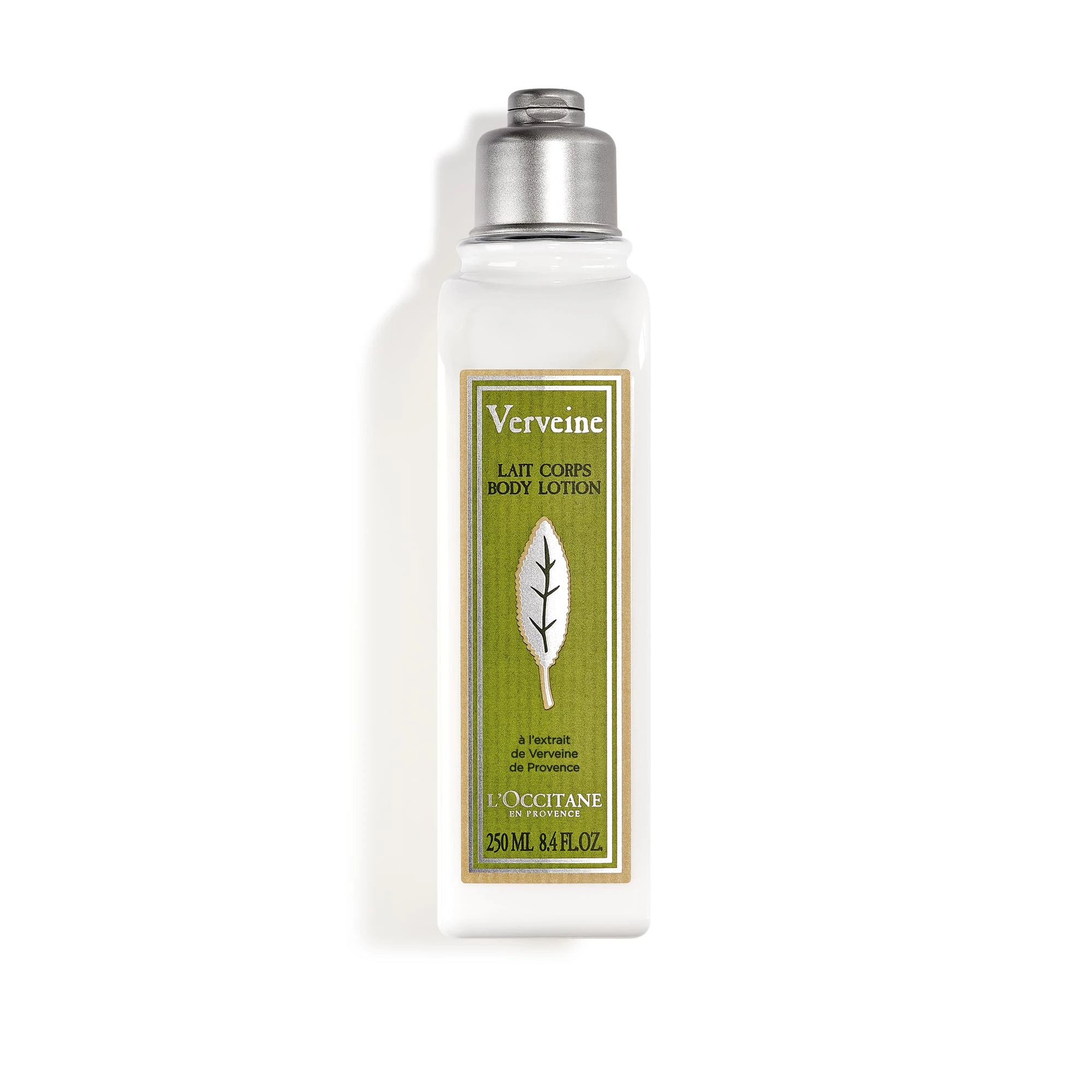 L'OCCITANE Verbena Body Milk 250ml | Vegan & 99% Readily Biodegradable | Luxury & Clean Beauty Skin Moisturiser for All Skin Types