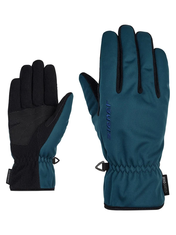 Ziener Mens Import Functional Outdoor Gloves | Windproof, Breathable, Hale Navy, 9