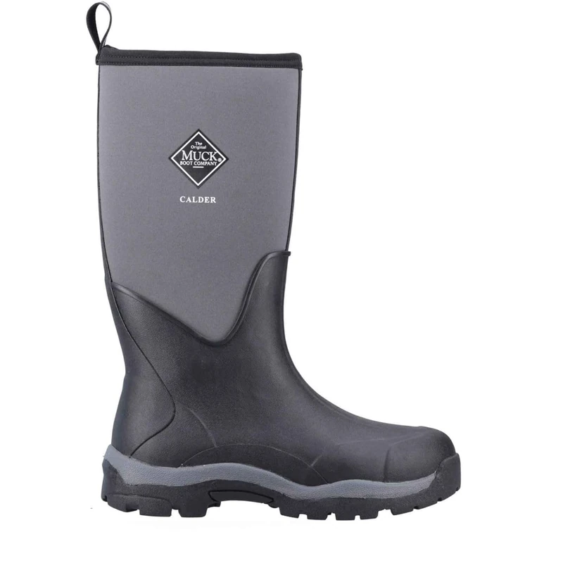 Muck Boots Male Calder Wellingtons, Black, 11