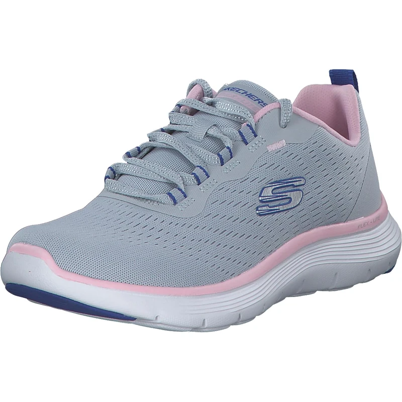 Skechers FLEX APPEAL 5.0, Women's Sneaker, Gray, 8 UK