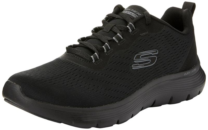 Skechers FLEX APPEAL 5.0, Women's Sneaker, Black, 6 UK