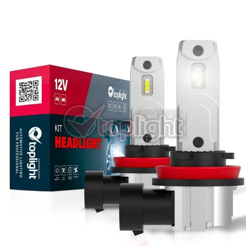 TopLight 417588 LED Kit (2 Pieces) Simply H8-9-11 Att.Original 6000K