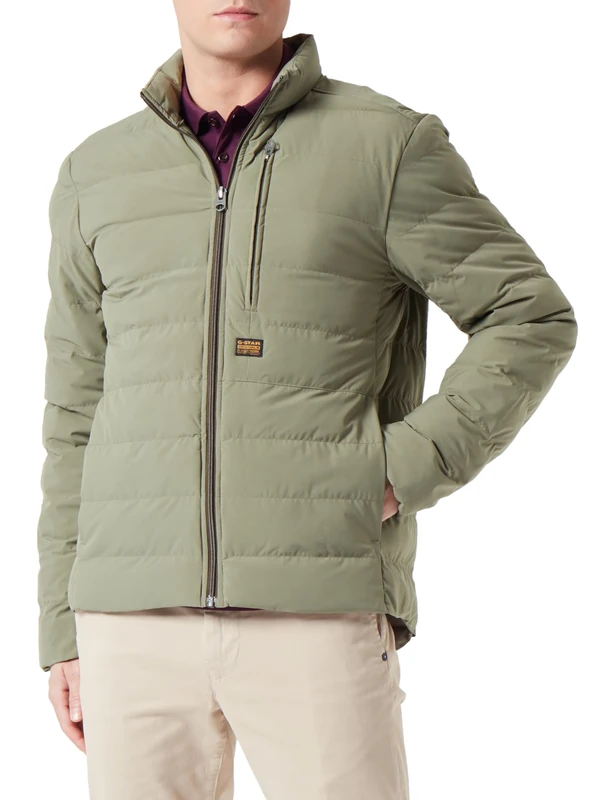 G-Star Men's Foundation Liner Jacket, Green (sage D24276-D518-724), M