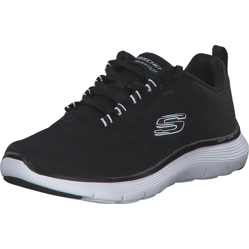 Skechers FLEX APPEAL 5.0, Women's Sneaker, Black, 6 UK