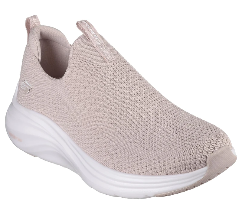 Skechers Women's Vapor Foam True Classic Sneaker, Rose Knit/Trim, 7 UK