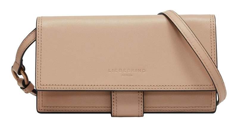LIEBESKIND Berlin Purse Lisa Calf Optic Wallet L Sandy Beige
