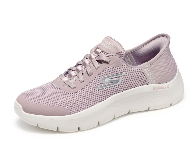 Skechers Women's GO Walk Flex Grand Entry, Mauve Textile/Trim, 6 UK