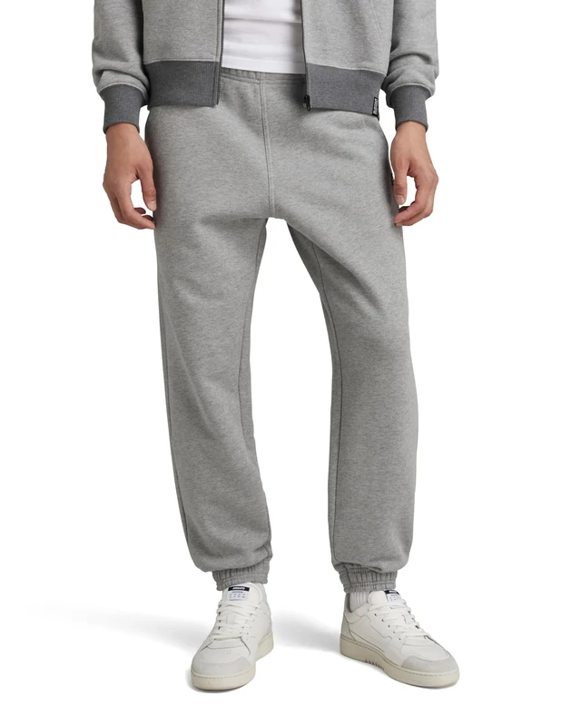 G-Star Men's Essential Loose Tapered Sweat Pants, Multicolor (medium grey htr D24768-D395-8073), L