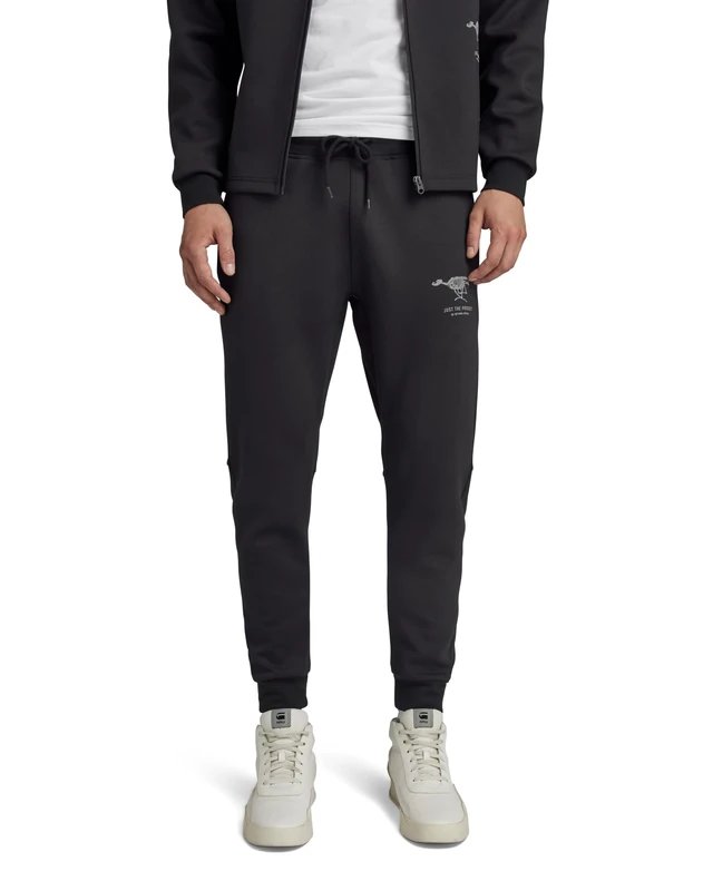 G-Star Men's Motion Slim Sweat Pants, Black (dk black D24368-D560-6484), XL
