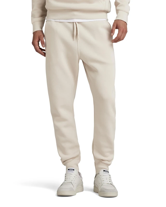 G-Star Men's Premium Core Type C Sweat Pants, Beige/khaki (whitebait D15653-C235-1603), L