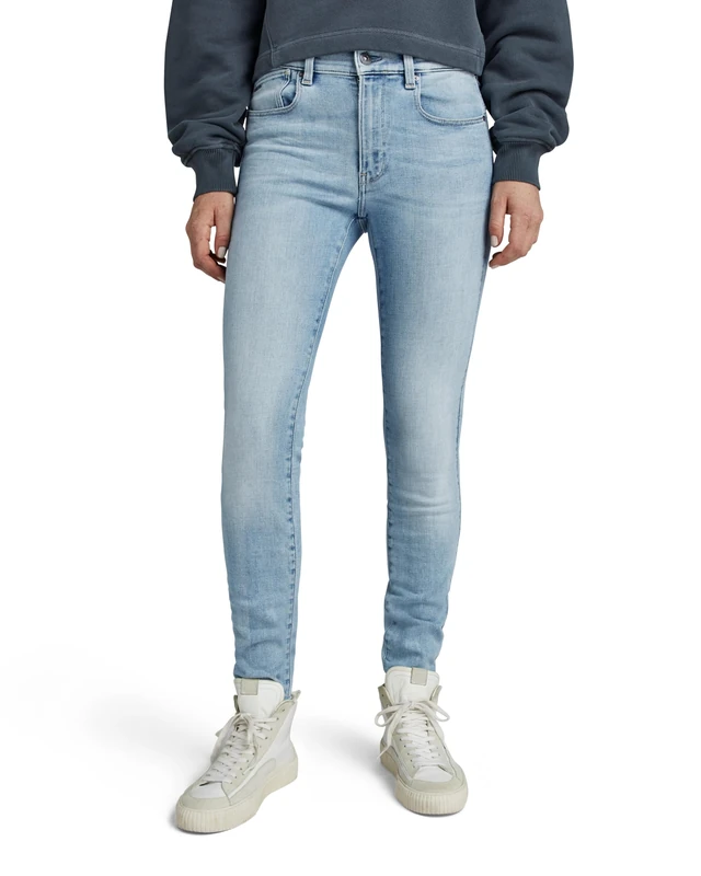 G-Star Women's Lhana Skinny Jeans, Blue (sun faded saru blue D19079-C051-G361), 24W / 32L