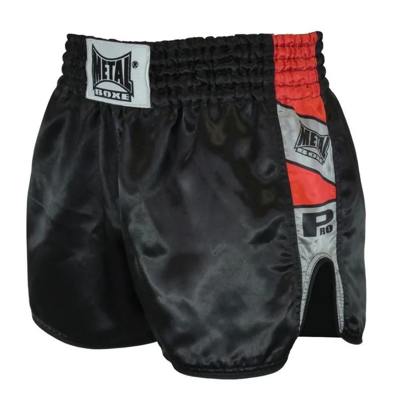 METAL BOXE Short Kickboxing Pro Noir S, Black, S