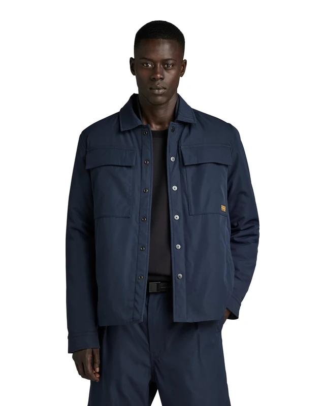 G-Star Men's Postino V2 Jacket, Blue (salute D24278-D517-C742), S