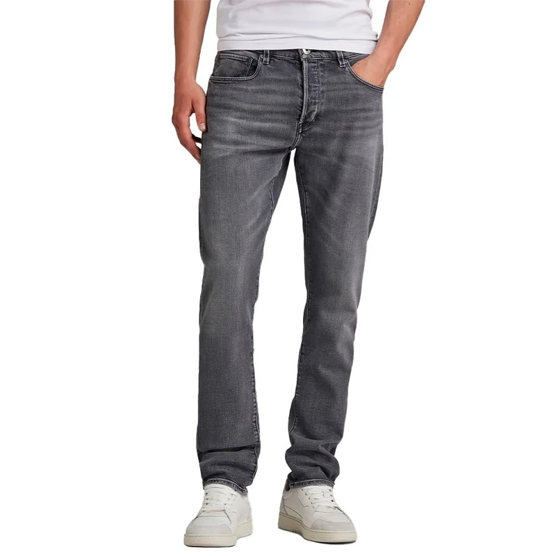 G-Star Men's 3301 Slim Jeans, Grey (faded stargaze grey 51001-D554-G328), 26W / 32L