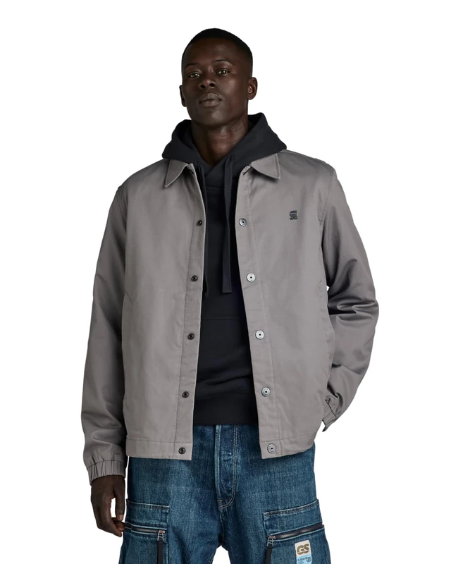 G-Star Men's Coach Jacket, Grey (granite D24280-C962-1468), M