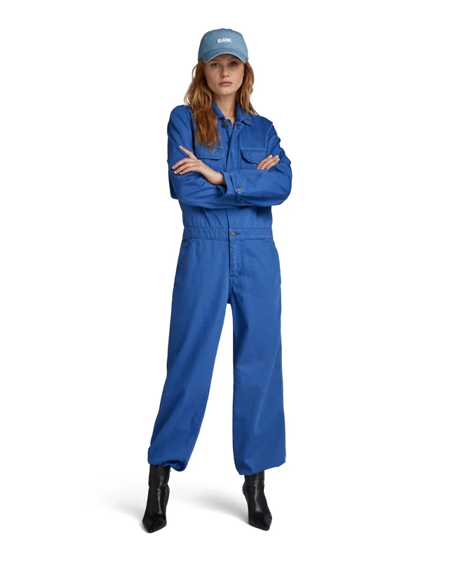 G-Star Women's Painter Overall, Blue (faded blue papillon gd D24392-D551-G336), S