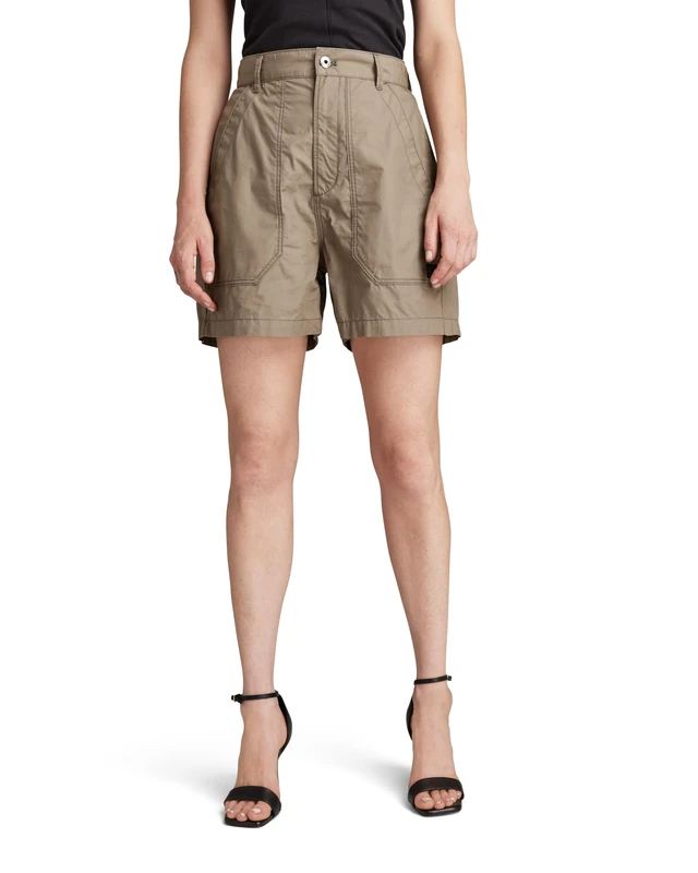 G-Star Women's Fatigue Shorts, Brown (turf D24405-A790-273), 25
